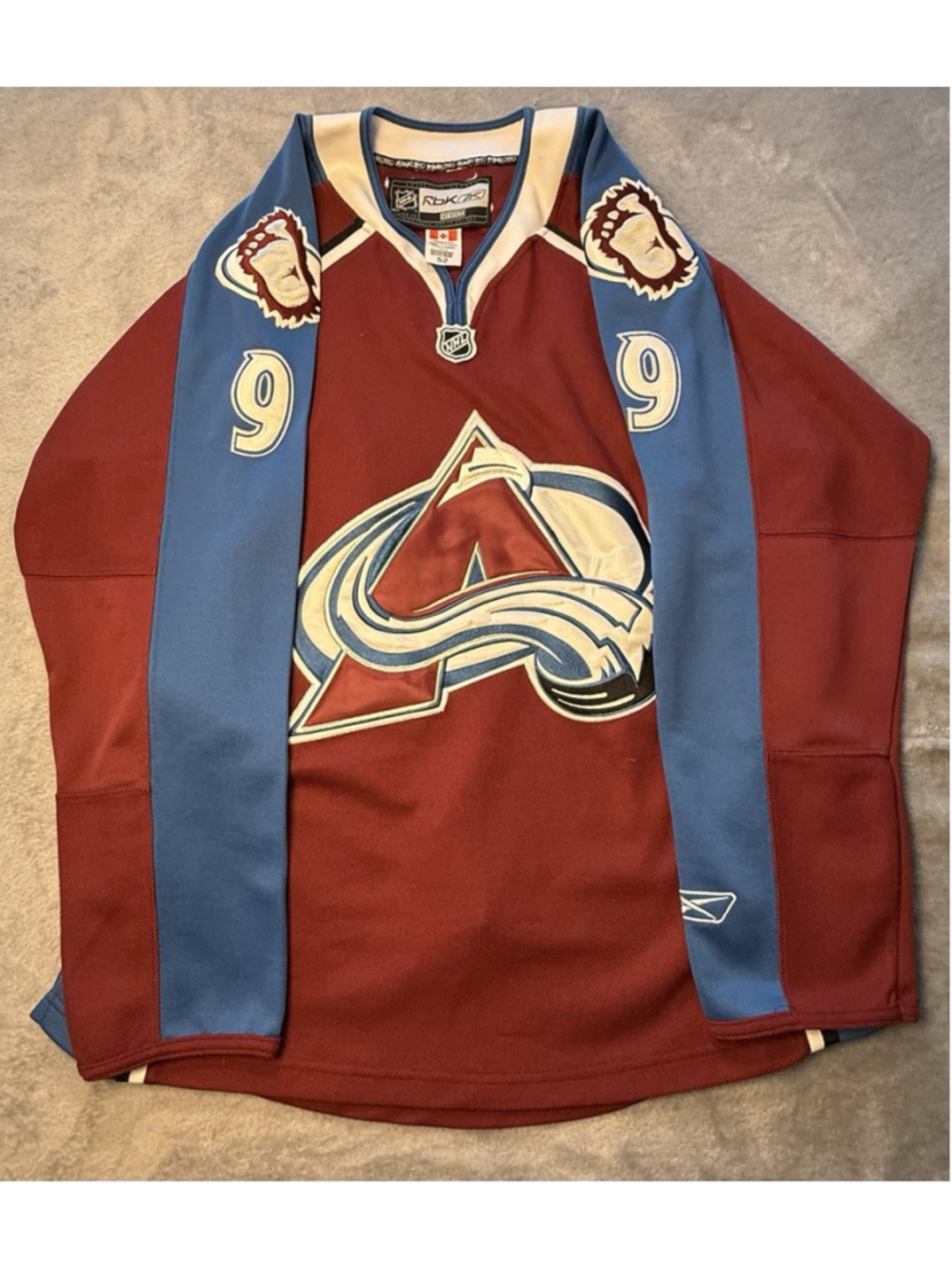 2016 Reebok Premier Matt Duchene COLORADO AVALANCHE Mens NHL JERSEY Size 52